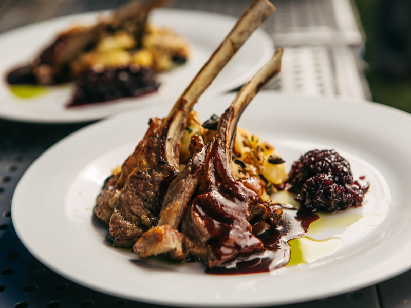 Представьте себе например данное блюдо, но только 100 порций