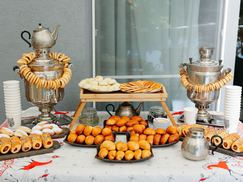 Самоварные традиции: чай в самоваре и домашние пироги